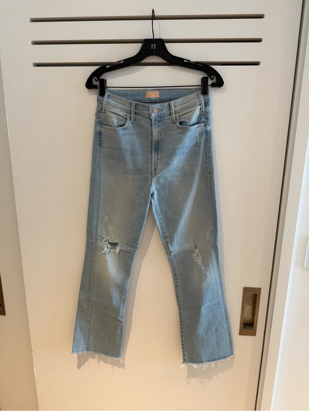 MOTHER The Hustler Ankle Fray - Size 28